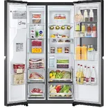 GL-X257AMCX 635L 3 Star Insta View Door-in-Door™ Side-by-Side Refrigerator
