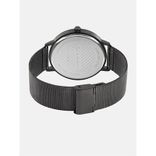 Unisex Black Analogue Watch