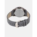 Unisex Grey Analogue Leather Watch MFB-PN-LB-7010G