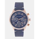 Men Navy Analogue Watch MFB-PN-WTH-6179G