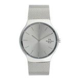 Men Silver-Toned Analogue Watch 52281CAGI