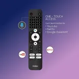 140 cm (55 inches) 4K Ultra HD Smart LED Google TV L55FG (Black)