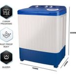 6.5 kg Semi Automatic Top Load Washing Machine (NA-W65L7ARB)