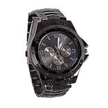 NEW BRAND ROSRA BLACK  WATCH FOR MEN.