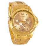NEW BRAND ROSRA GOLD  WATCH FOR MEN.