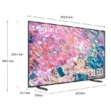 QA50Q60BAKLXL 50 Inch QLED 4K Smart TV 2022