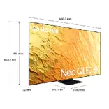 QA75QN800BKXXL 75 Inch Neo QLED 8K Smart AI TV 2022