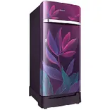 RR23D2H259R 215 L Horizontal Curve Design Single Door Refrigerator