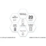 RT37C4512BX 322 L Twin Cooling Plus™ Double Door Refrigerator