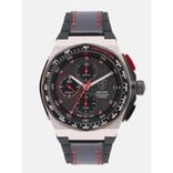 Men Black Analogue Leather Aspire Watch 0830584