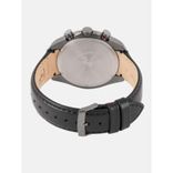 Men Red Leather Chronograph Watch 0830650