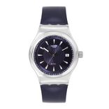 Men Navy Blue Swiss Made Analogue Watch YIS420