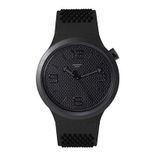 Unisex Black Swiss Made Analogue Watch SO27B100