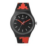 Unisex Black Analogue Watch SUOB167