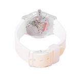 Unisex Peach-Coloured Swiss Made Analogue Watch GE720