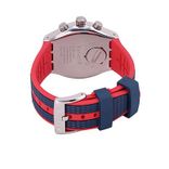 Men Navy Blue Swiss Made Chronograph Watch YVS452