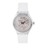Men Silver-Toned Swiss Made Analogue Watch YAS112C