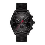 Men Black PR 100 Swiss Chronograph Watch T1014173305100
