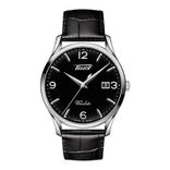 Men Black Heritage Visodate Analogue Watch T1184101605700