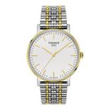 Men Silver-Toned Everytime Small Analogue Watch T1094102203100