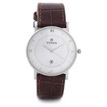 9162SL01 Leather Analog Men's Watch