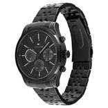 Black Dial Stainless Steel Watch