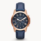 Navy Blue/Navy Blue Chronograph Watch FS4835