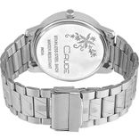 Silver Stainless Steel Analog Watch