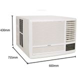 1.5 Tor, 3 star Window AC (RAW318HFDO)