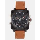 Men Black Analogue and Digital Watch BXLBR025