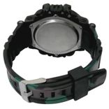 Army Green Sports Digital WR 30M Watch - For Boys