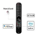 OLED55C2PSC C2 55 4K Smart OLED Evo TV  WebOS Cinema HDR