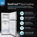 RFF315C/WPV501RXID 268 L 3 Star Frost Free Double Door Refrigerator