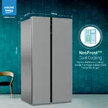 RSB665XPRF 640L Side by Side Refrigerator