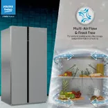 RSB665XPRF 640L Side by Side Refrigerator