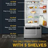 20817 Protton 300L Frost Free Three-Door Refrigerator