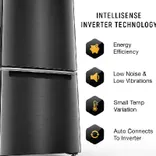 21832 Intellifresh Pro 312L 3 Star Double-Door Refrigerator