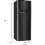 21862 Intellifresh 467L 2 Star Platina Convertible Frost Free Double-Door Refrigerator
