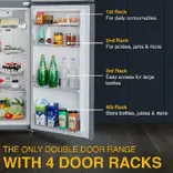 21936 Intellifresh 327L 3 Star Frost Free Double Door Refrigerator