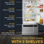 22169 Protton 215L Frost Free Three-Door Refrigerator