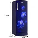 73017 Icemagic Pro 207L 4 Star Single Door Refrigerator