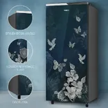 73228 Icemagic Pro 192L 4 Star Glass Finish Single Door Refrigerator