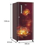 WDE 205 PRM 4S 190 Ltr Single Door Refrigerator