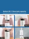 Caspian Cool Mist Ultrasonic Humidifier, Super Quiet, Auto Shut Off