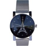 black dial tower watch Watch - For Girls