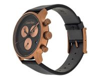 City Men Black Analogue Swiss Made Watch K2G17TC1