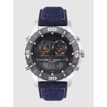 Men Black Analogue and Digital Watch 38035SL06