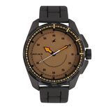 Men Brown Analogue Watch NK3084NP01_OR
