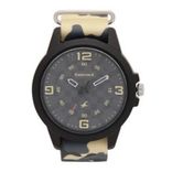 Men Charcoal Grey Analogue Watch 38048PP02_OR2