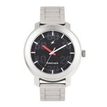 Men Black Printed Dial Watch NG3121SM02C